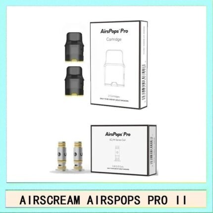 AIRSCREAM AIRSPOPS PRO II氣泡2代煙彈空倉霧化芯成品芯