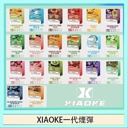 XIAOKE梟客煙彈一代電子菸彈3顆入適配一代主機